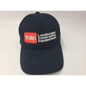 Vintage Toro Landscape Contractor Equipment Main Street Mower Strapback Hat Cap